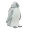 Northlight 18" Gray and White Sparkling Penguin with Scarf Tabletop Figure